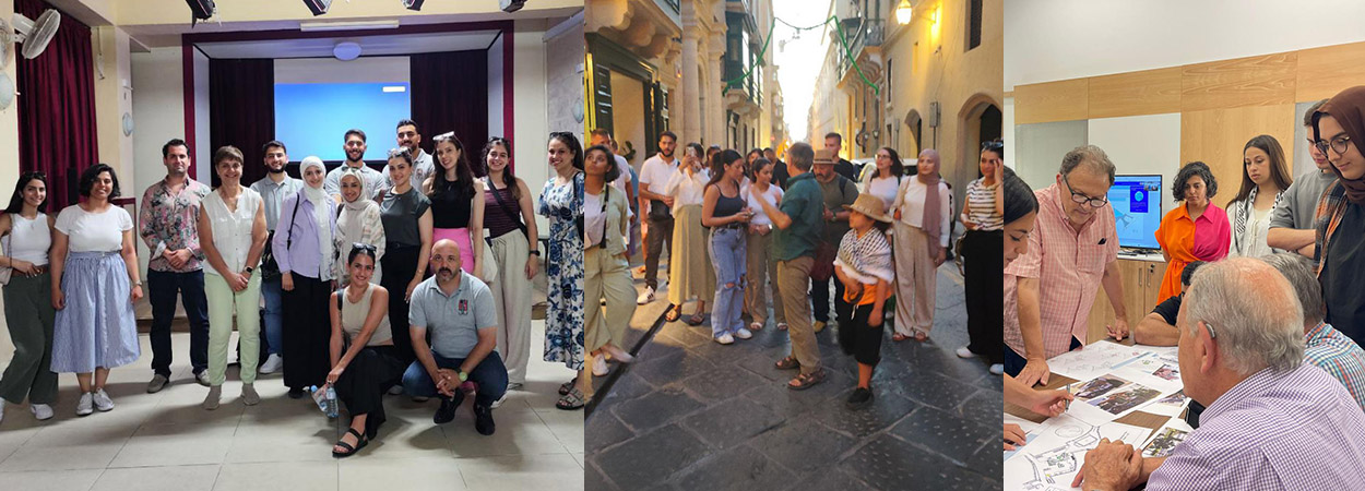 Faculty for the Built Environment actively supported Palestinian architecture students